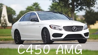 2016 Mercedes Benz C450 AMG 4Matic review W205