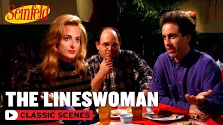 Jerry Dates A Deaf Lineswoman | The Lip Reader | Seinfeld