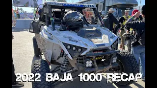 2022 Baja 1000 Recap with Matlock Racing