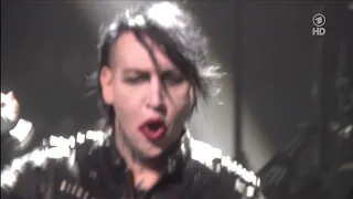 Rammstein feat Marilyn Manson LIVE - 2012 - Beautiful People, Echo Awards, Germany HD PRO