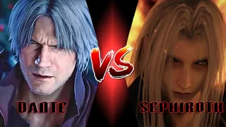 DANTE vs. SEPHIROTH |Devil May Cry and Final Fantasy PART 2
