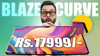 Lava Blaze Curve 5G Unboxing & First Impressions ⚡3D Curved Screen, Dimensity 7050 @₹17,999*!?