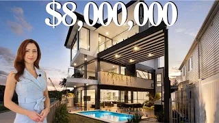 Inside An $8 MILLION Beachfront Property In Australia's Gold Coast.