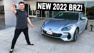 PICKING UP MY NEW 2022 SUBARU BRZ!!