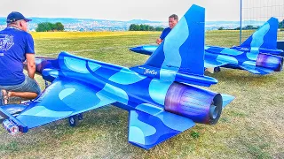 STUNNING CHENGDU FC-1 RC TURBINE JET SHOW FLIGHT DEMONSTRATION