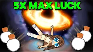 Using 5X MAX LUCK For GARGANTUA in SOLS RNG…