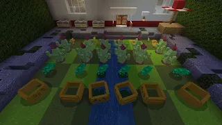 Minecraft: Plants vs. Zombies Night Time Pool/Fog