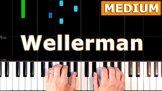 Wellerman - MEDIUM Piano Tutorial Easy