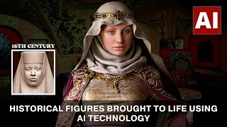 Portraits of Safiye Sultan, Akbar, Atahualpa and more Brought To Life Using AI!