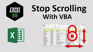 How to Lock Scroll Area in Excel with VBA