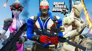 ГТА 5 МОДЫ ГЕРОИ ОВЕРВОТЧ ЗАХВАТИЛИ ГОРОД В GTA 5! ОБЗОР МОДА В GTA 5 ИГРЫ ГТА МИР ВИДЕО GTA 5