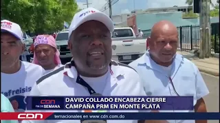 David Collado encabeza cierre campaña PRM en Monte Plata