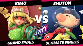 Sumapa 135 GRAND FINALS - Rimu (Min Min) Vs. Shuton (Olimar) Smash Ultimate - SSBU