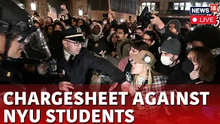 Pro-Palestinian Protesters Arrested At New York University In Manhattan Live | News18 Live | N18L