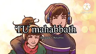 Atif Aslam Lofi song TU mahabbath hai slowed + reverb