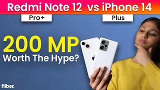 Redmi Note 12 Pro+ vs iPhone 14 Plus - 200MP REAL LIFE TEST!