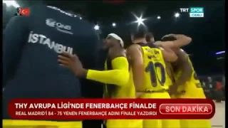 Fenerbahçe - Real Madrid final four basketbol son çeyrek özeti