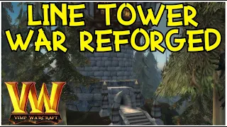 Warcraft 3 Reforged | Line Tower War Reforged | Versus High Ranked Player!