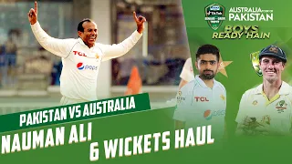 𝟑𝟖.𝟏-𝟗-𝟏𝟎𝟕-𝟔 Noman Ali is having a great game | Pakistan vs Australia | 1st Test Day 5 | PCB | MM2T