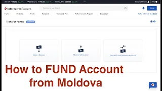 Пополнение счета Interactive Brokers для Молдовы