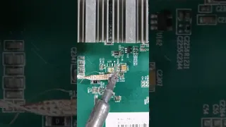 починка Antminer S17 hash board | MP2019 микросхема