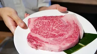 $200 PRIME KOBE BEEF JAPANESE TEPPANYAKI Sirloin Steak Japan