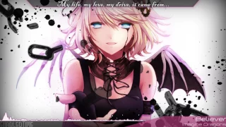 Nightcore - Believer (Rock Version)