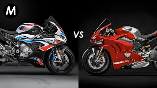 New 2020 BMW M1000RR vs Ducati V4R: Which Superbike Would You Choose?