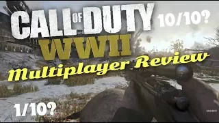 Call of Duty WW2: Multiplayer Review (Game Reviews #2)
