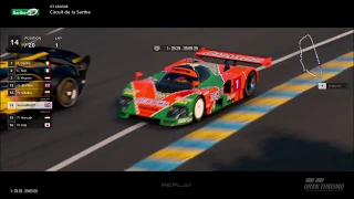 Gr.1 Endurance Race 2 - (Circuit de la Sarthe) Mazda 787B Clean Race Replay [Gran Turismo Sport]