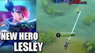 NEW HERO SNIPER LESLEY ANIMATION AND SKILLS EXPLANATION