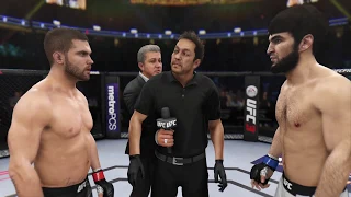 Jeremy Stephens vs. Zabit Magomedsharipov (EA Sports UFC 3) - CPU vs. CPU - Crazy UFC 👊🤪