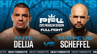 Ante Delija vs Matheus Scheffel 1 | PFL 2, 2022