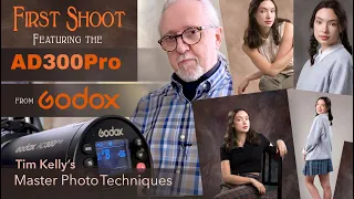 First Session with the Godox AD300Pro! See how this feature-packed unit performs in the studio.