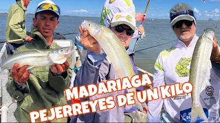 Pejerreyes de un kilo en Madariaga! Pesca de pejerrey junto a Urion “La Gaby”