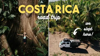 Costa Rica, Backpacking vs. Van Life (Our 1 Month Adventure Begins!)