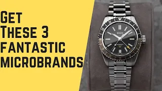 The 3 BEST microbrand watches