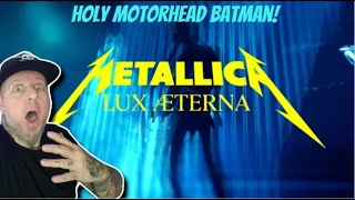 METALLICA Cosplays as MOTORHEAD with New Song! LUX AETERNA Reaction - a PUNK ROCK DAD Music Review