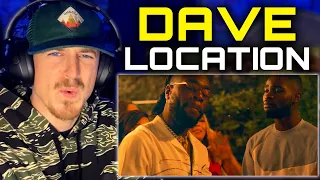 Dave - Location ft Burna Boy (Official Video) FIRST TIME REACTION