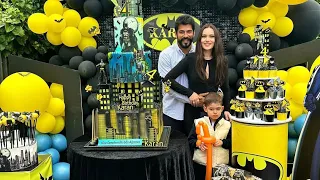 Fahriye Evcen ve Burak Özçivit oğlu Karan Özçivit doğum günü