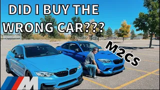 M4 OWNER DRIVES A BMW M2CS {ULTIMATE M CAR?}