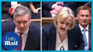 Gone by Christmas? Keir Starmer mocks Liz Truss during PMQs