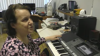 Работа с Yamaha PSR -S970.  Часть 1. Расположение элементов.