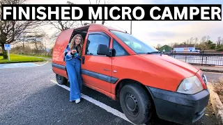 Micro Camper Van Tour | FULL WALKTHROUGH