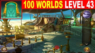 100 Worlds LEVEL 43 Walkthrough - Escape Room Game 100 Worlds Guide