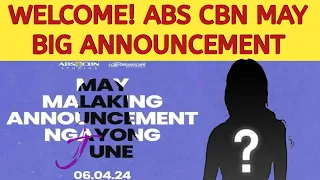 GOODNEWS KAPAMILYA, ABS CBN MAY BIG ANNOUNCEMENT