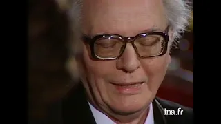 Olivier Messiaen présente son opéra Saint François d'Assise, interview (1983)