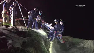 Man Rescued After Falling Off Sunset Cliffs | San Diego
