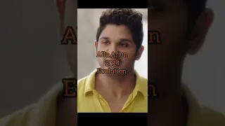 evolution of allu arjun (2003 - 2022) #shorts #alluarjun #evolution