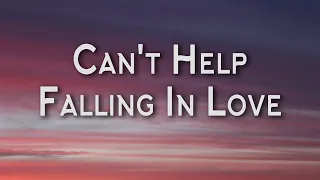 Ed Sheeran - Can't Help Falling in Love (Cover to Elvis Presley) Lyrics Video